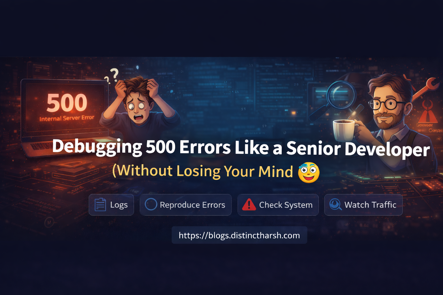 Debugging 500 Errors Like a Senior Developer (Without Losing Your Mind)